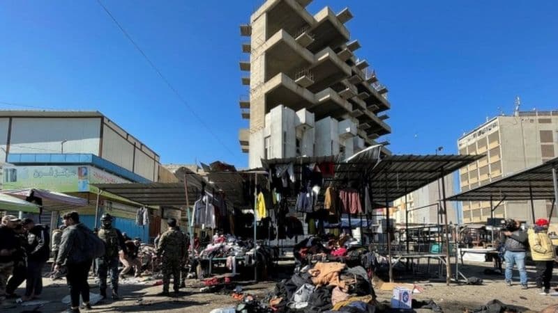 Bag‘dodda uch yil ichidagi ilk terakt: ikki portlash oqibatida o‘nlab kishilar halok bo‘ldi