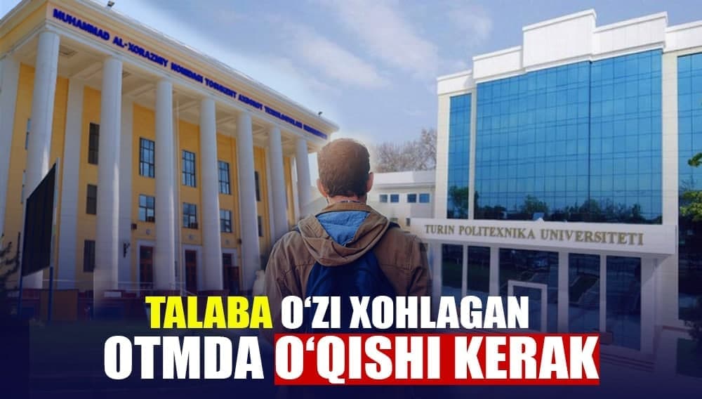 O‘qishini ko‘chirmoqchi bo‘lgan talaba o‘qish joyisiz qolib ketdi. Qanday qilib?