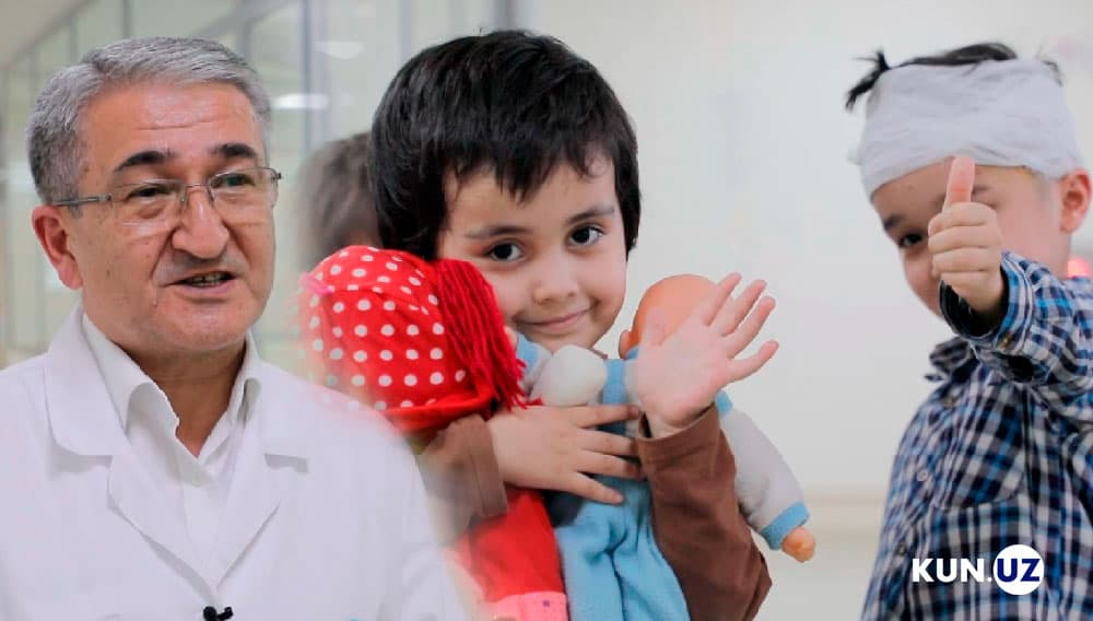 Bolalar shifo topayotgan maskan. Toshkentdagi milliy tibbiyot markazidan reportaj