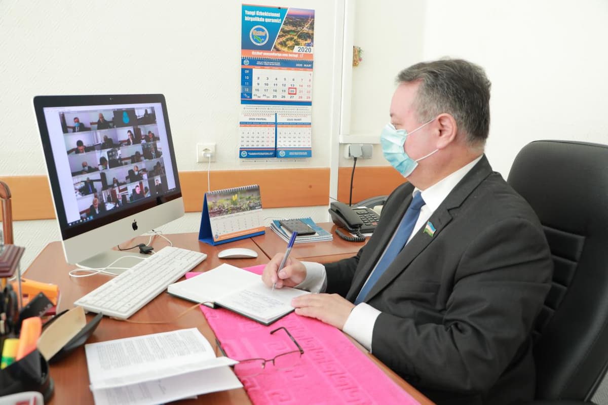 Qonunchilik palatasi kengashining ishchi yig‘ilishi ilk bora videokonferensaloqa tarzida o‘tkazildi