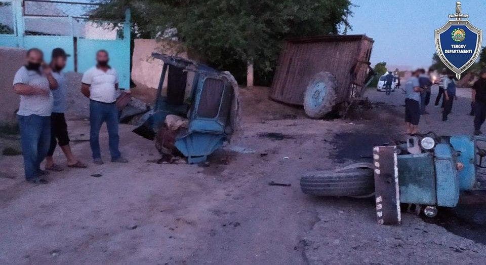 «Captiva» va traktor to‘qnashuvi oqibatida voyaga yetmagan bola olamdan ko‘z yumdi