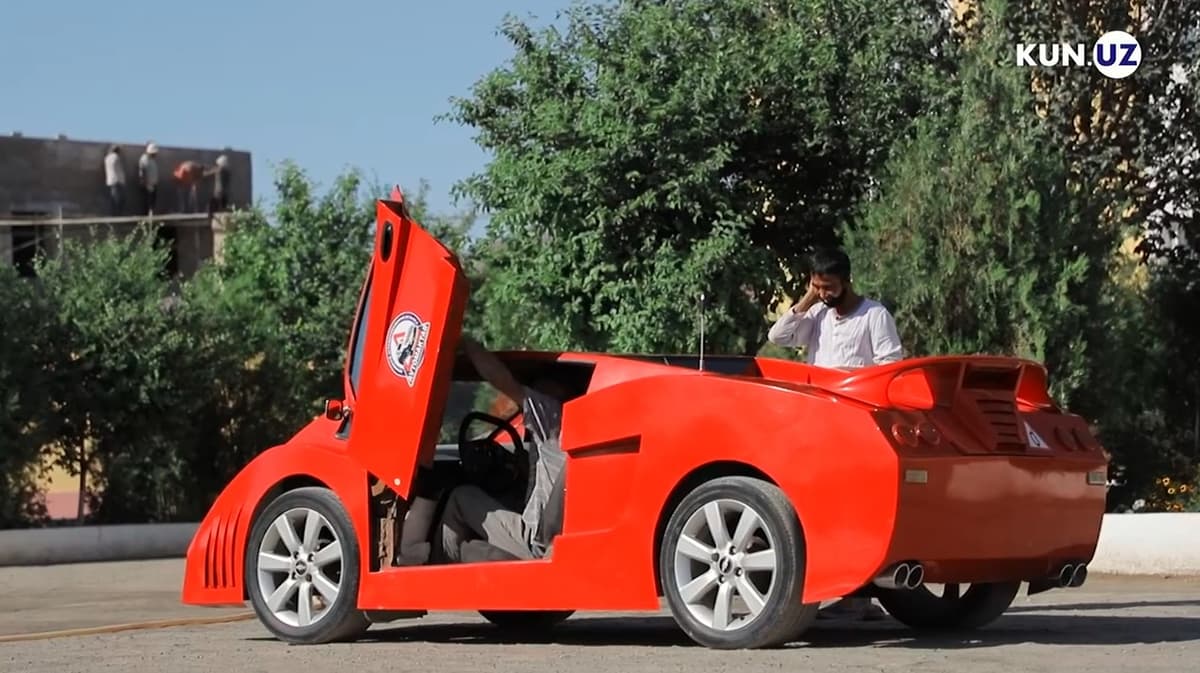 Video: Xorazmlik usta to‘rt yilda «Ferrari» yasadi