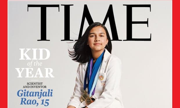 Time jurnali 15 yoshli ixtirochini «yil bolasi» deb topdi