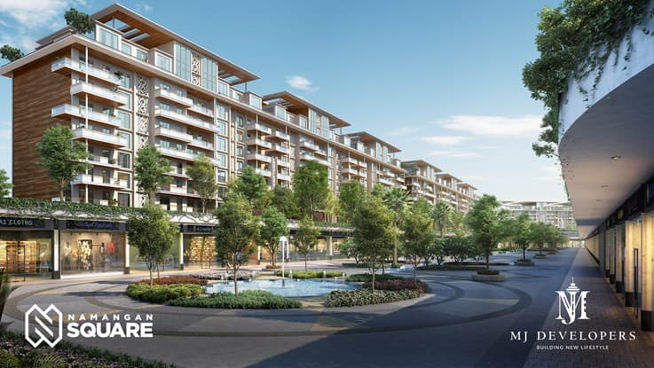 Наманган вилояти ҳокими Хайрулло Бозоров MJ Developers томонидан қурилаётган Namangan Square мажмуасига юқори баҳо берди
