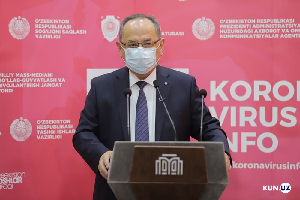 Koronavirus bilan og‘riganlarning 13 nafarida zotiljam paydo bo‘lgan - Bosh sanitariya inspektori