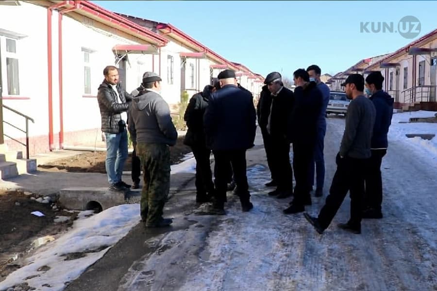 Urgutdagi sovuq va sifatsiz namunaviy uylar: hokimning po‘pisasi va antiterror tashrifi