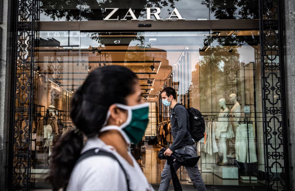 Zara ва Bershka брендлари эгаси бутун дунё бўйлаб 1200 та дўконини ёпади 
