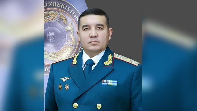 Mirziyoyev promotes Aziz Tashpulatov to Major-General rank