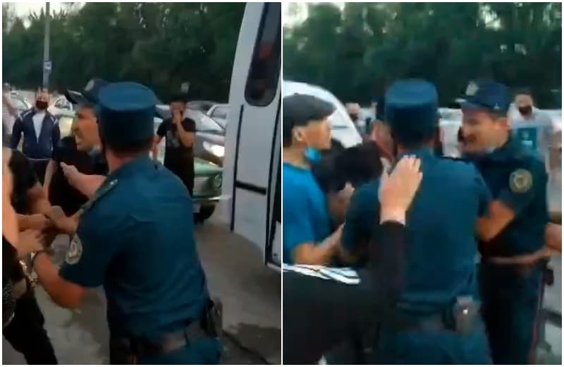 IIV Chilonzorda ichki ishlar xodimlari va fuqarolar o‘rtasida yuz bergan holat bo‘yicha ma'lumot berdi