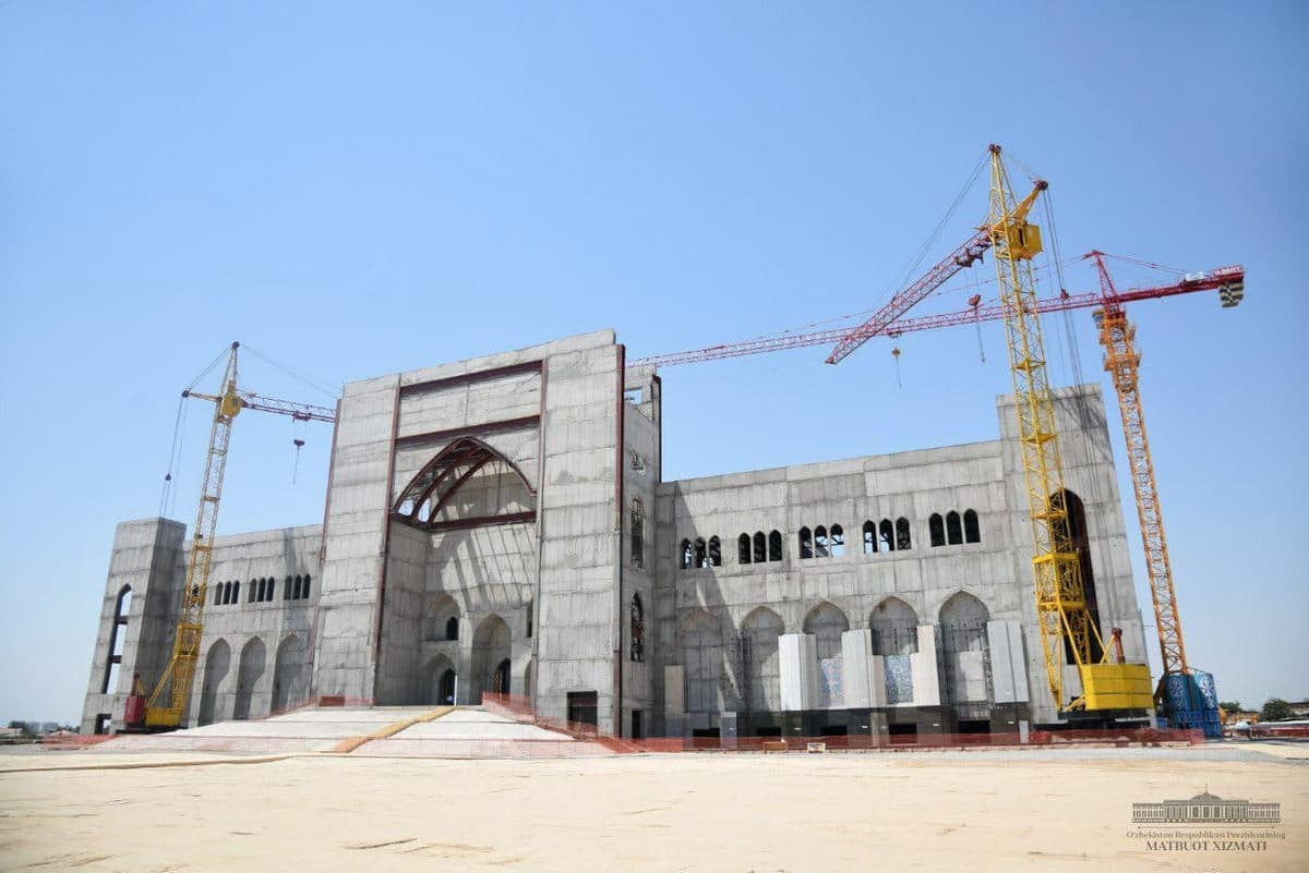 Alisher Usmanov’s USM Holdings Limited to complete construction of Uzbekistan’s Center for Islamic Civilization in 2021