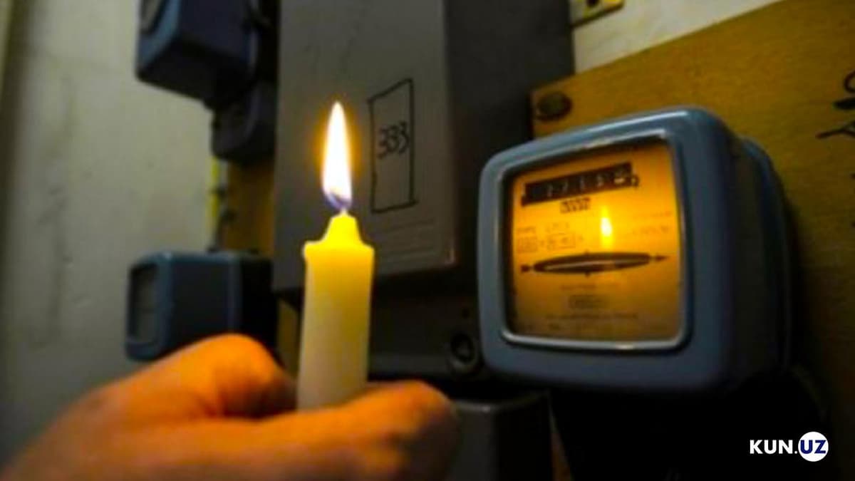 Elektr energiyasida kuzatilayotgan uzilishlar bo‘yicha bayonot berildi