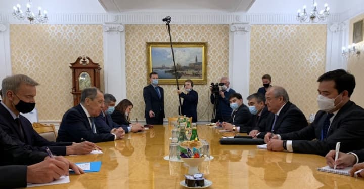 Komilov va Lebedev MDH davlat rahbarlari kengashi majlisiga tayyorgarlik masalasini muhokama qildi