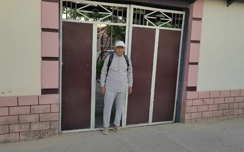 Аксакал из Кашкадарьи отправился пешком до Ферганской долины