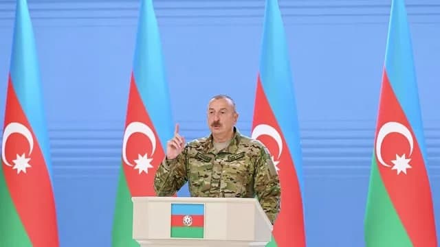 Aliyev Ozarboyjon Armaniston bilan muzokaralar boshlashga tayyorligini aytdi