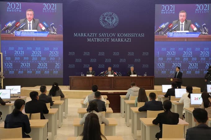 YeXHTning tegishli byurosi O‘zbekistondagi saylov kampaniyasi yuzasidan oraliq hisobot berdi