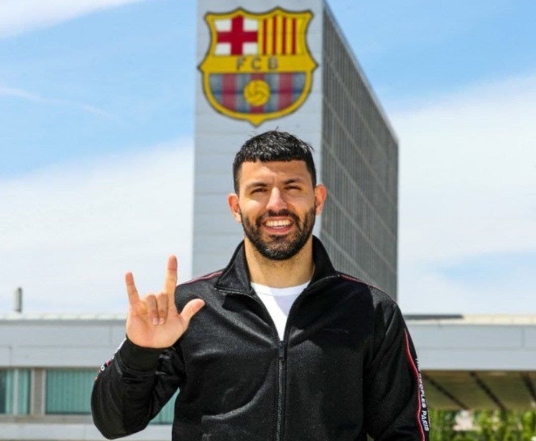 «Barselona» Agueroning transferini e'lon qildi