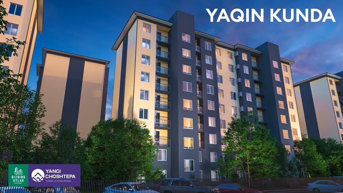 Yangi ChoshTepa turar joy majmuasi: sotuvlarning yangi bosqichi boshlanishiga tayyorgarlik ko‘rilmoqda