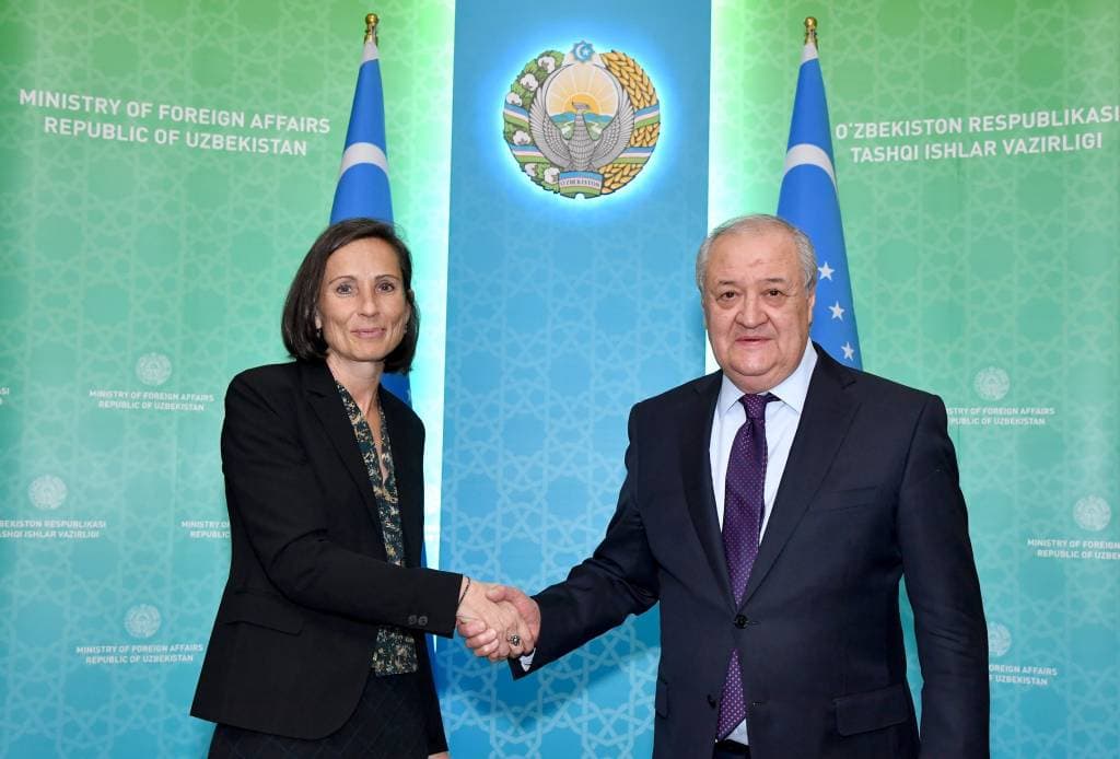 Şarlotta Adrian Yevroittifoqning Özbekistondagi delegatsiyasi rahbari etib tayinlandi