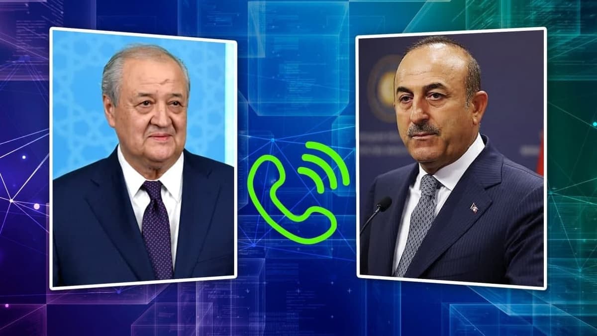Abdulaziz Komilov Turkiya tashqi ishlar vaziri bilan Afg‘onistondagi vaziyatni muhokama qildi
