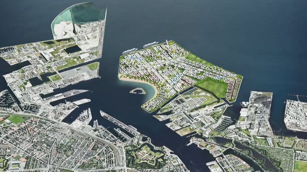 Daniya hukumati Kopenhagen yaqinida sun'iy orol barpo etilishiga ruxsat berdi