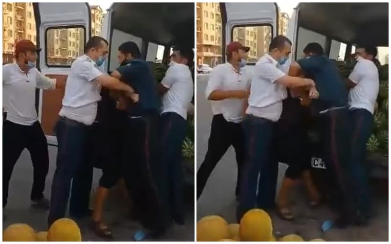 В ГУВД прокомментировали конфликт между сотрудниками ОВД и продавцом арбузов