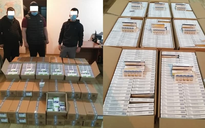 В Ташкентской области предотвращён незаконный ввод в обращение большого количества лекарственных средств
