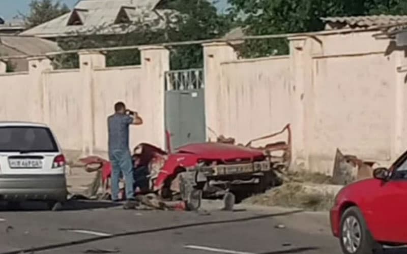 Nexia explodes in Kashkadarya, two dead