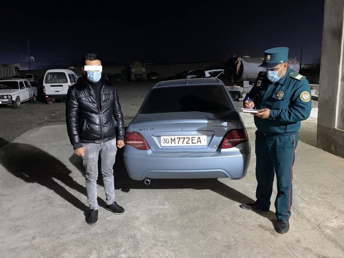 Samarqandda xalqaro yo‘lda xavfli drift qilgan haydovchiga chora ko‘rildi