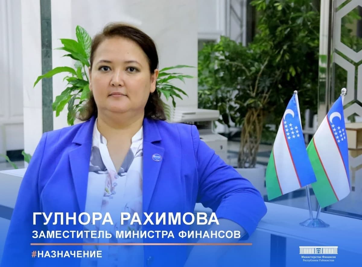 Gulnora Rahimova appointed Deputy Finance Minister