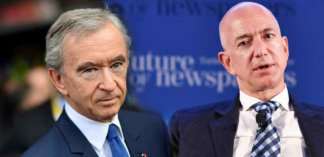 Dior egasi va Amazon asoschisi dunyoning eng badavlat kishilari ro‘yxatida birinchi o‘rinni bo‘lishib olishdi