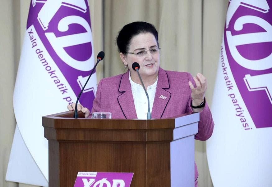 Maqsuda Vorisova Toshkent viloyati saylovchilari bilan uchrashuvi o‘tkazdi