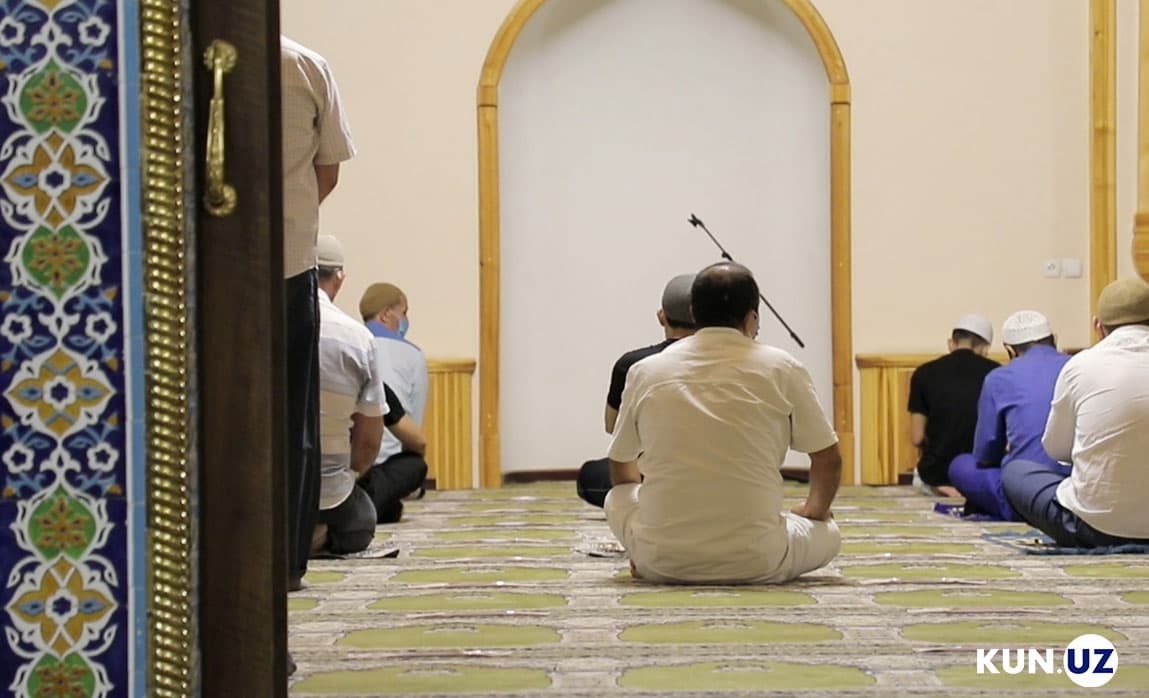 Masjidlarda kunlik va juma namozlarini ochiq havoda tashkil qilish tavsiya etildi