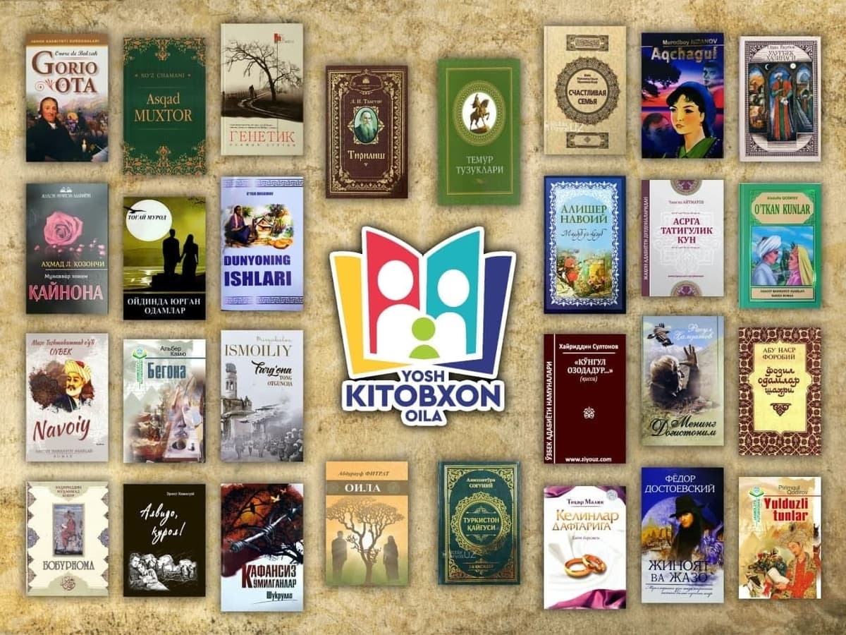 Yoshlar ishlari agentligi «Yosh kitobxon oila» Respublika tanlovini e'lon qildi