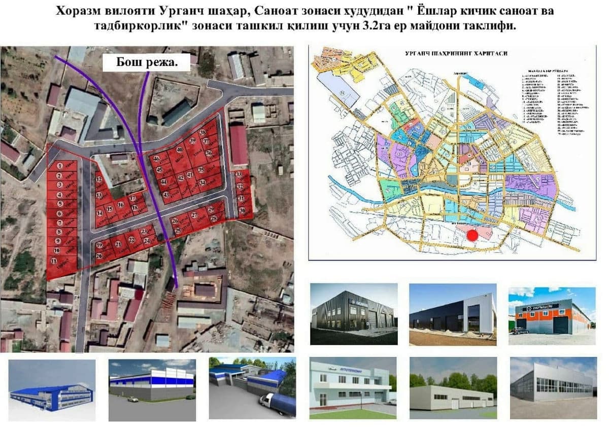 Xorazmda «Yoshlar tadbirkorlik va sanoat zonalari» tashkil etiladi