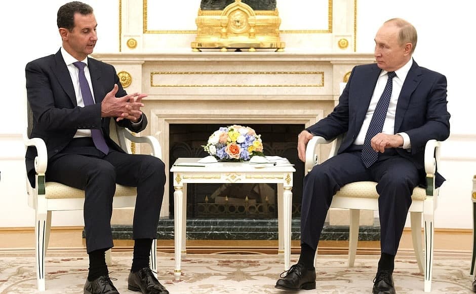 Bashar Asad e'lon qilinmagan tashrif bilan Moskvaga keldi