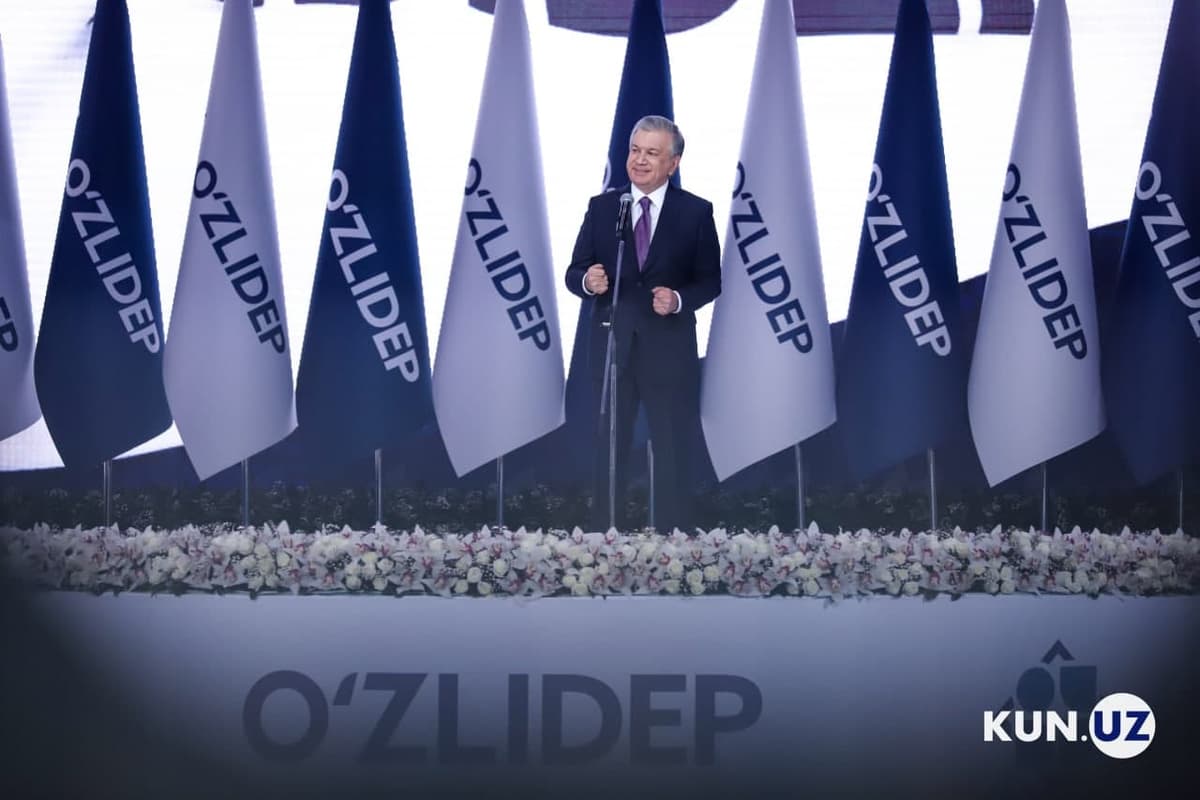 Shavkat Mirziyoyevning saylovdagi g‘alabasi tantanasi suratlarda