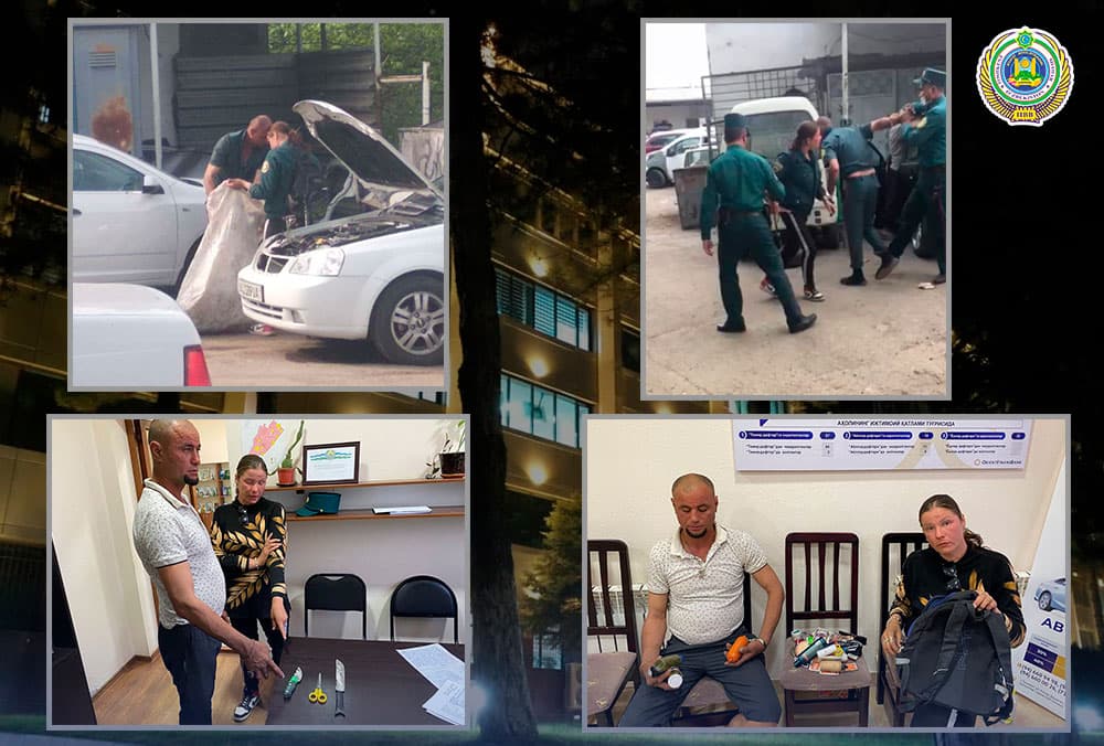 В Ташкенте задержали мужчину и женщину в форме сотрудников ОВД