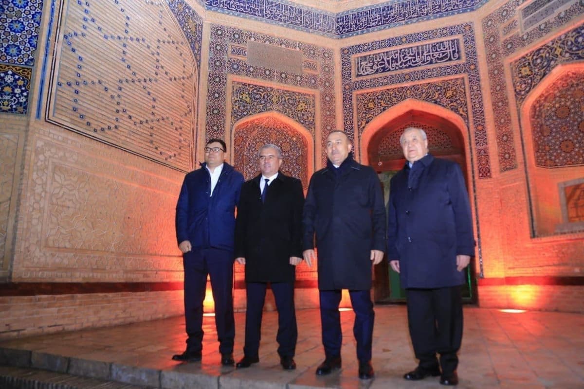 Chovusho‘g‘li boshliq turk delegatsiyasi Xiva, Buxoro va Samarqandda bo‘ldi