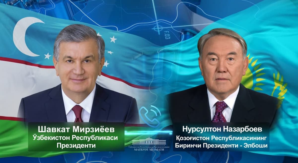 Shavkat Mirziyoyev Nursulton Nazarboyev bilan Afg‘onistondagi vaziyatni muhokama qildi