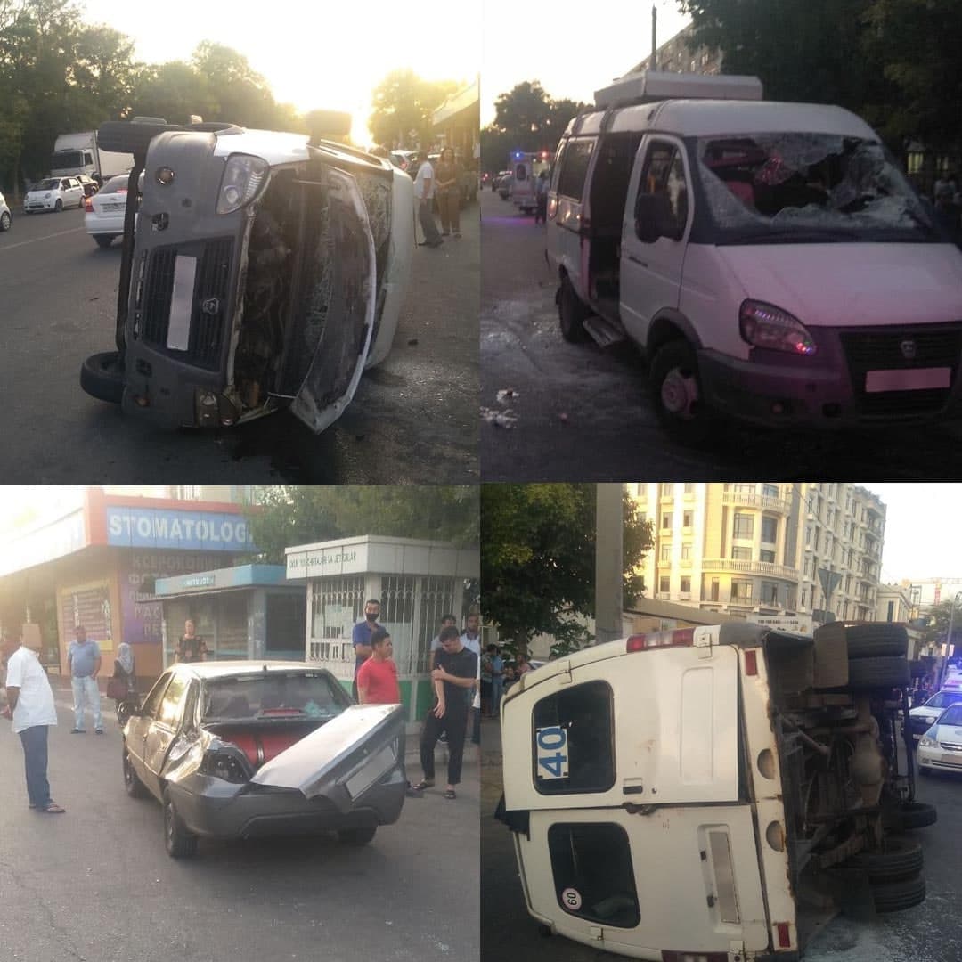Toshkentda yo‘lovchilar bo‘lgan «Gazel» YTHga uchradi