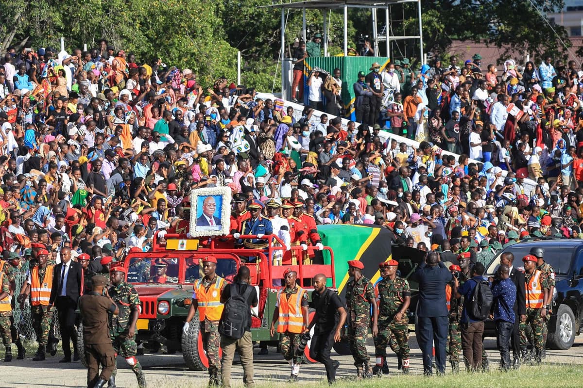 Tanzaniya prezidentining ta'ziya marosimida 45 kishi halok bo‘ldi
