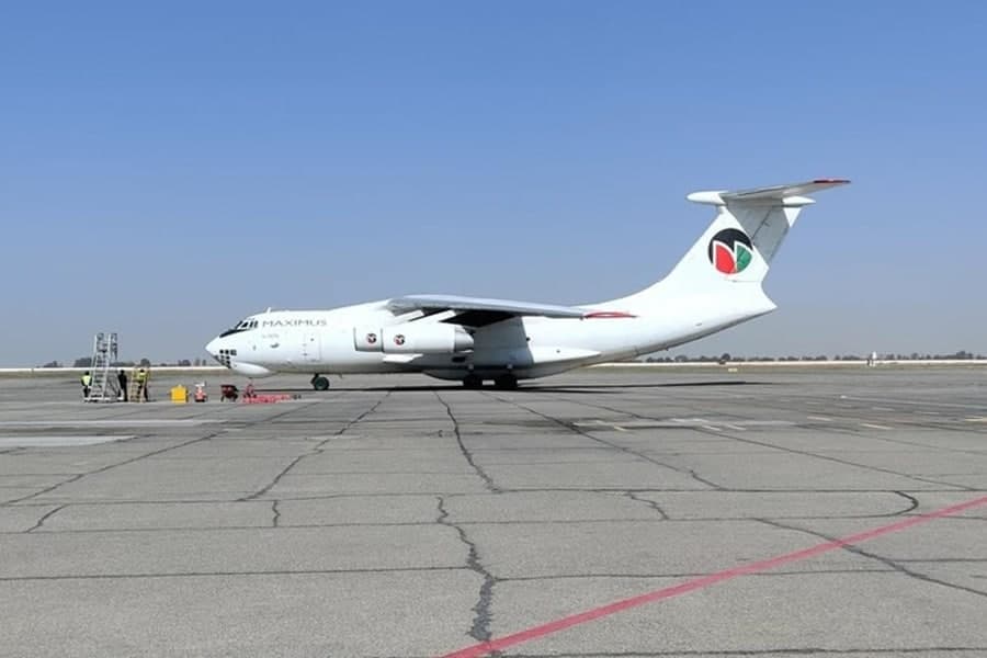 BMTning Afg‘oniston uchun yordam yuki ortilgan ilk samolyot O‘zbekistonga kelib qo‘ndi