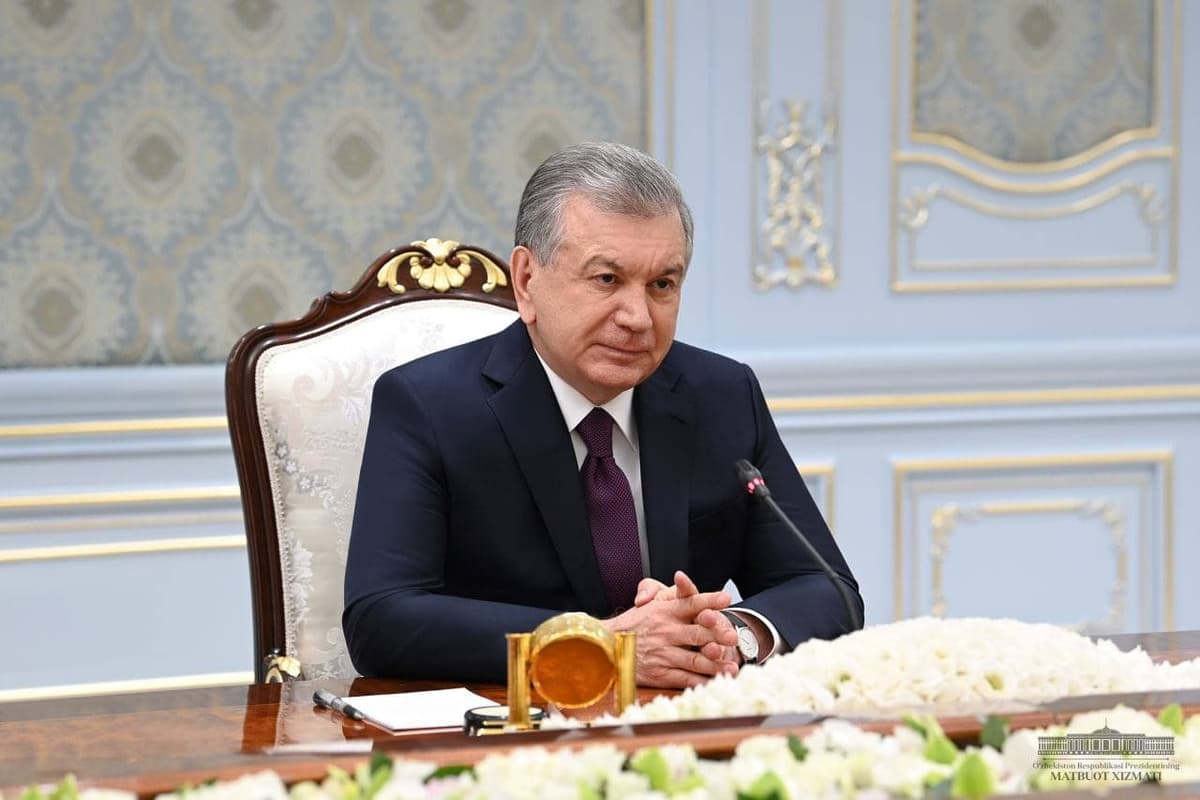 Shavkat Mirziyoyev Eron tashqi ishlar vazirini qabul qildi