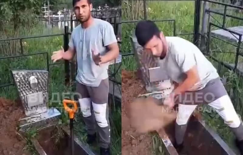 Тиктокеры из Узбекистана начали раскапывать могилы ради хайпа