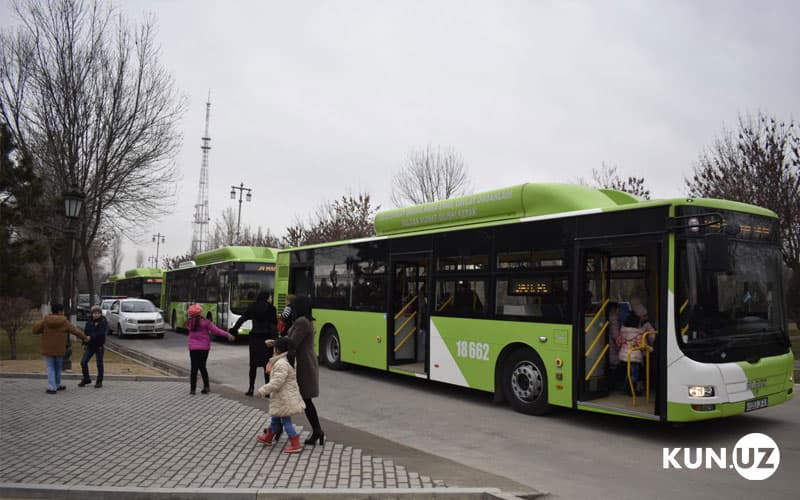 Toshkent jamoat transportida tegajog‘lik haqida xabar berish mumkin bo‘ladi