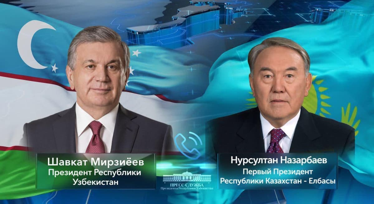 Шавкат Мирзиёев и Нурсултан Назарбаев рассмотрели актуальные вопросы сотрудничества