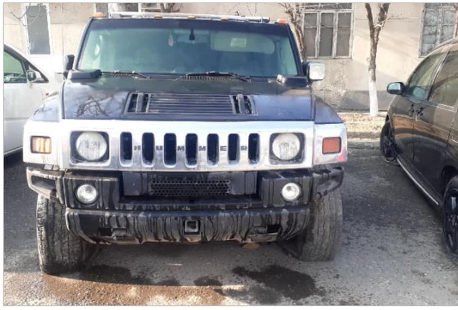 В Узбекистане конфискованный Hummer продали за 301 млн сумов