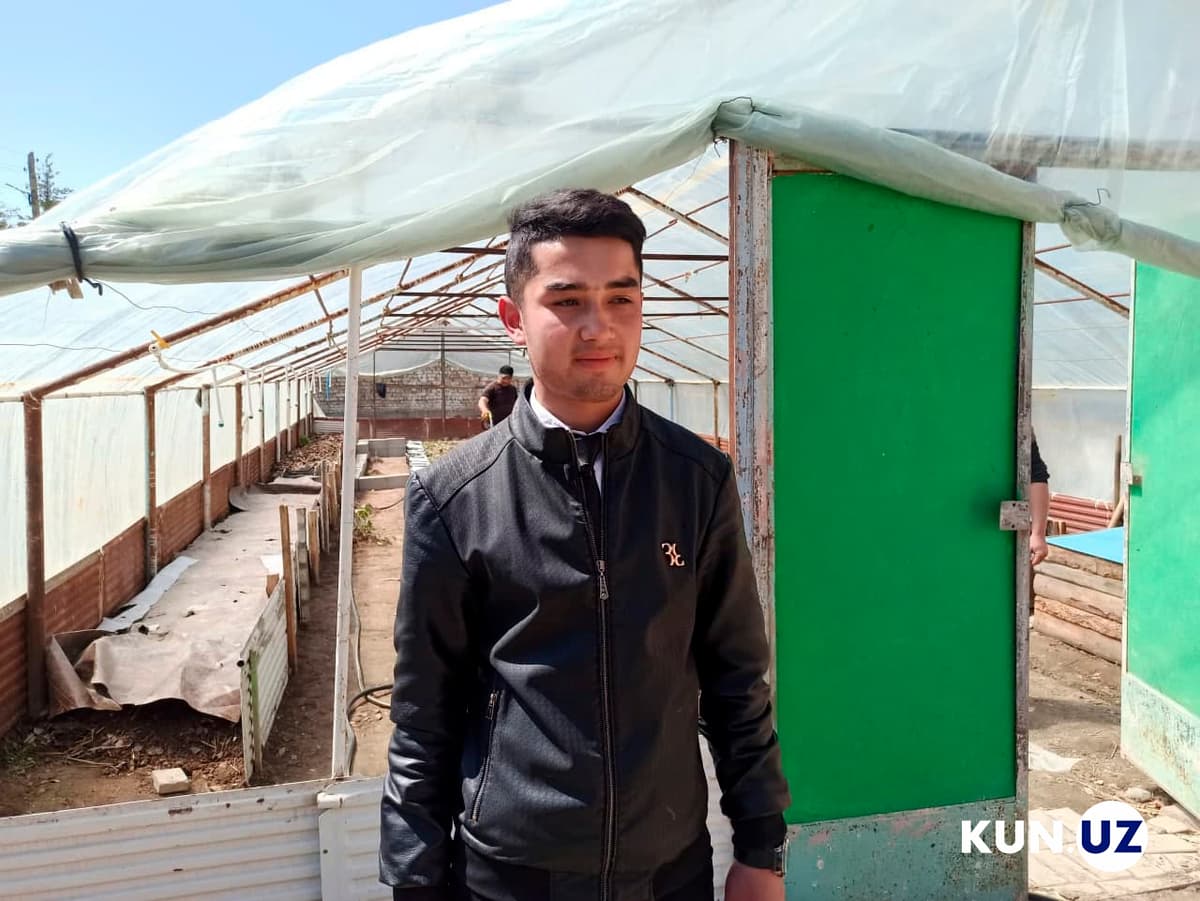 Chuvalchang yetishtirib katta daromad olayotgan izboskanlik maktab o‘quvchisi