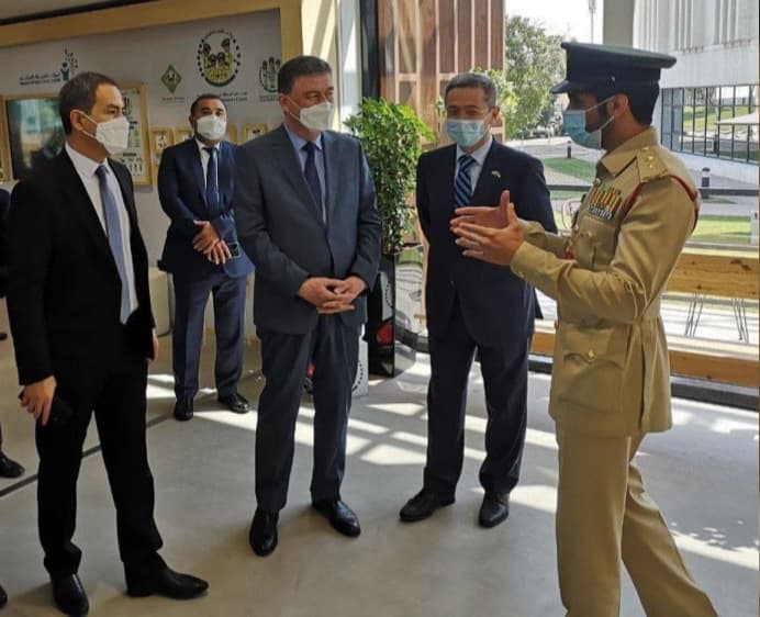 Pulat Bobojonov gets acquainted with activities of Dubai Police