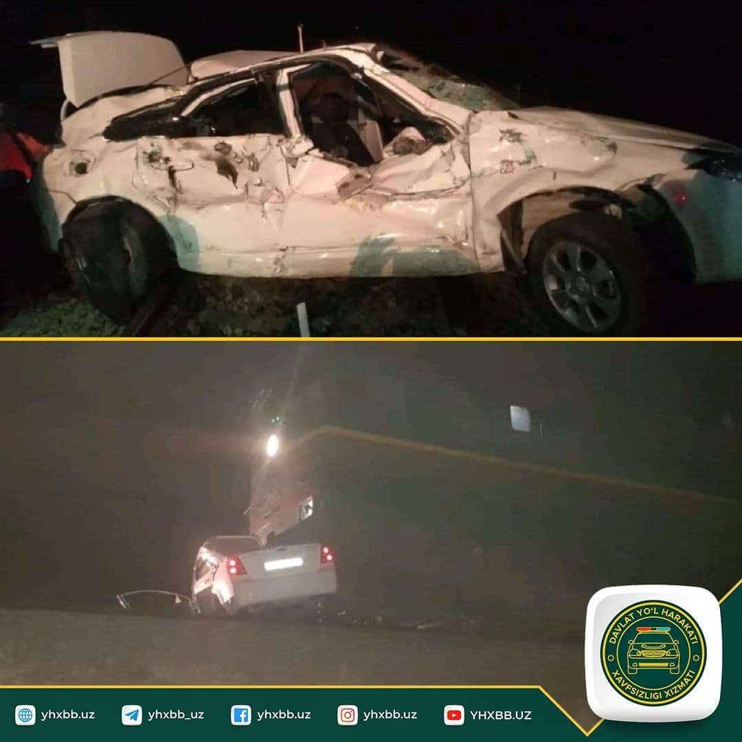 Qashqadaryoda «Lacetti» yuk tashuvchi teplovoz bilan to‘qnashdi. Haydovchi vafot etdi
